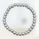 Golden White 6, Gold, XS, 6 mm, Women &bull; Bracelet &bull; Beads &bull; Mix &bull; 6-8mm